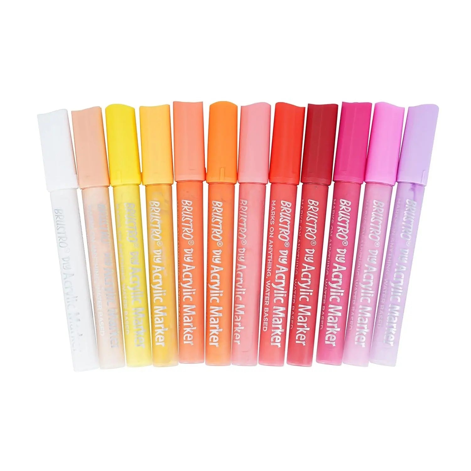 Brustro DIY Acrylic Marker 2mm Tip Set Brustro